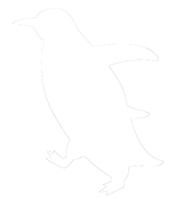 ペンギンのシルエット